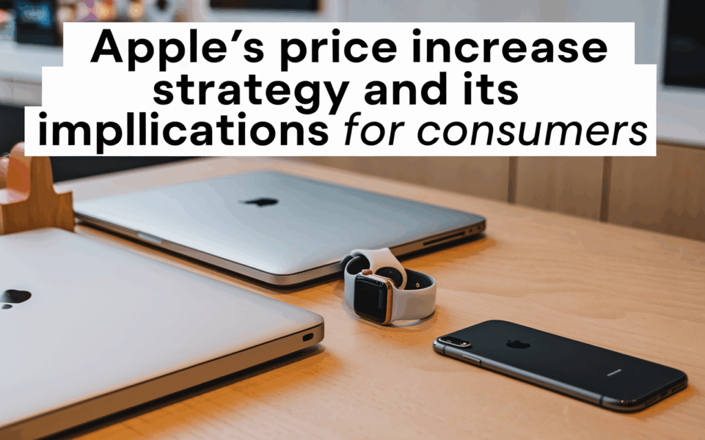 Apple’s Price Increase Strategy and Its Implications for Consumers