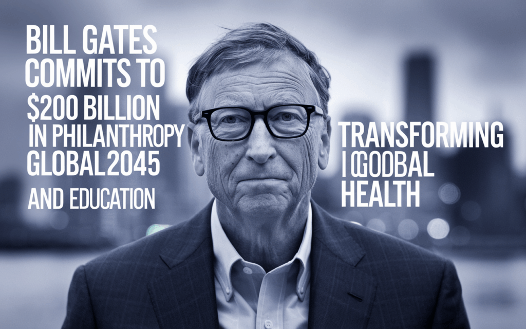 Bill Gates Commits to 0 Billion in Philanthropy by 2045 Transforming Global Health and Education