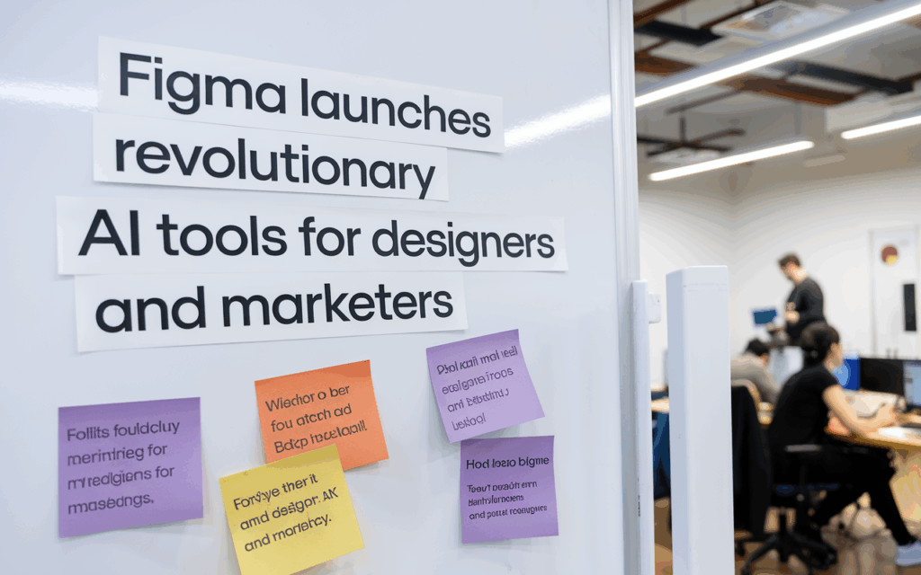 Figma Launches Revolutionary AI Tools for Designers and Marketers