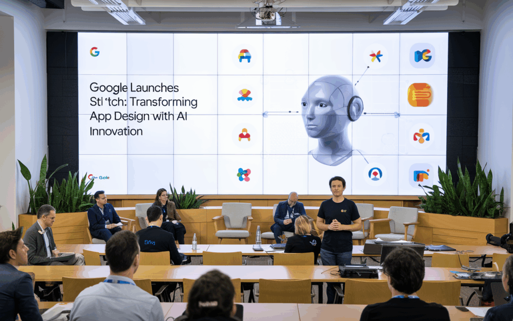 Google Launches Stitch Transforming App Design with AI Innovation