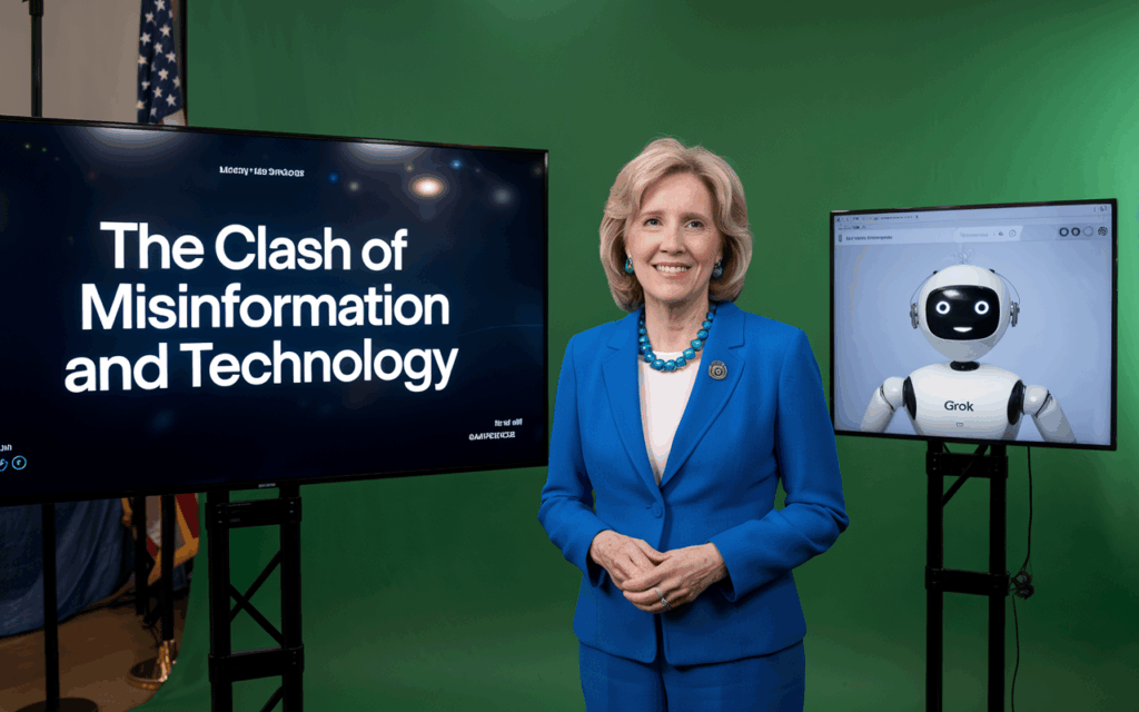 The Clash of Misinformation and Technology: Marjorie Taylor Greene and AI Chatbot Grok