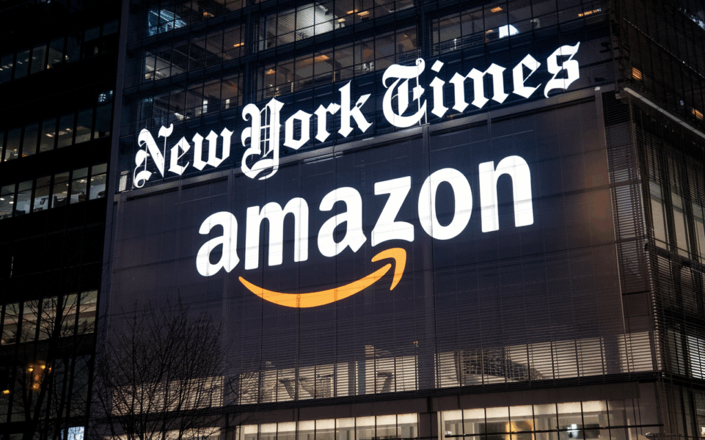 The New York Times and Amazon Forge Pioneering AI Licensing Agreement
