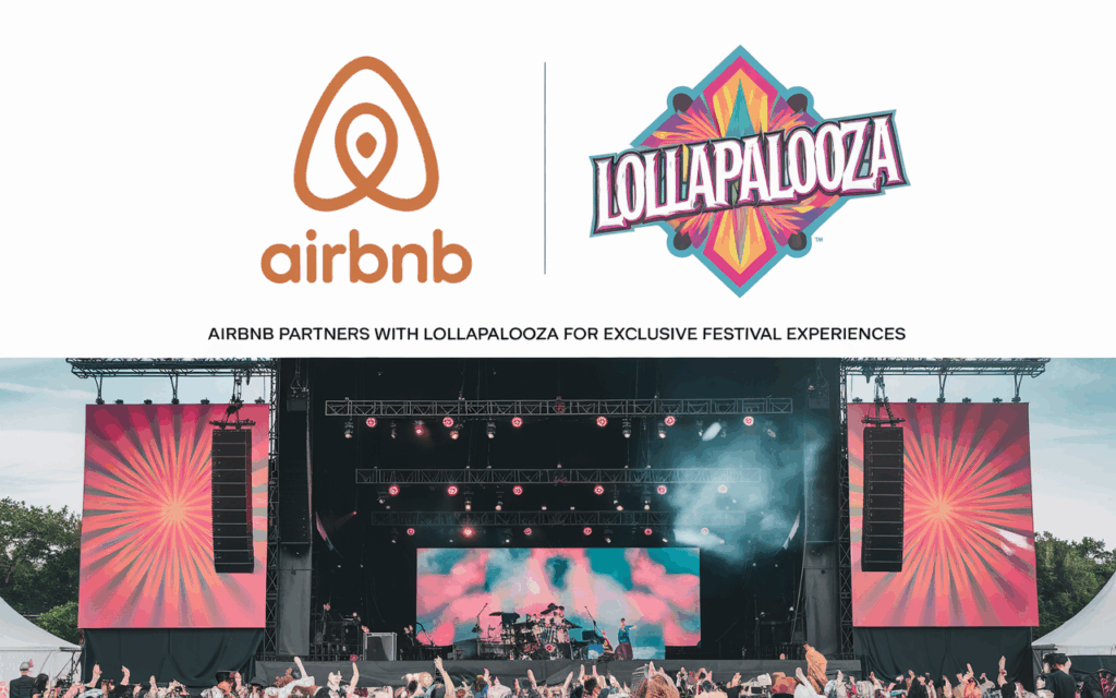 Airbnb Partners with Lollapalooza for Exclusive Festival Experiences