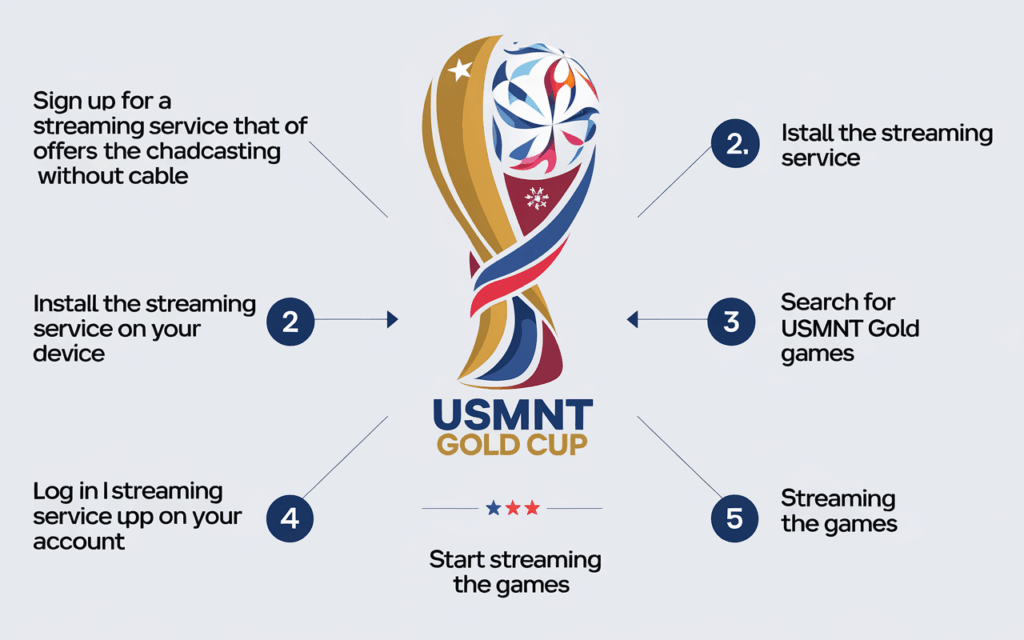 How to Stream USMNT Gold Cup Soccer Games Online Without Cable
