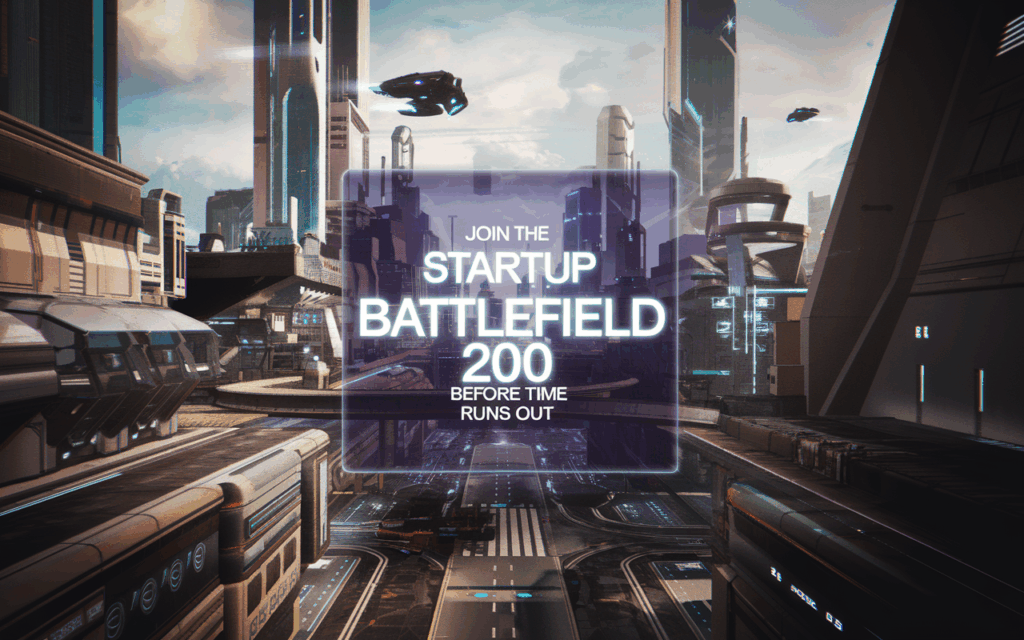 Join the Startup Battlefield 200 Before Time Runs Out