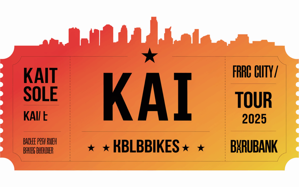 Kai’s First Solo U.S. Tour Ticket Guide 2025