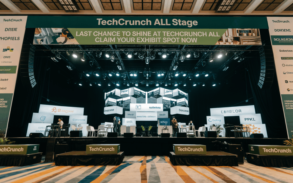 Last Chance to Shine at TechCrunch All Stage Claim Your Exhibit Spot Now