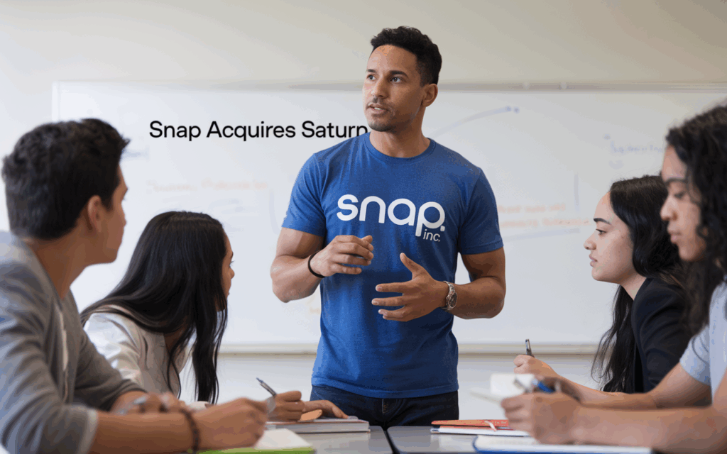 Snap Acquires Saturn Transforming Student Life Through Social Technology