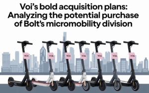 Voi’s Bold Acquisition Plans: Analyzing the Potential Purchase of Bolt’s Micromobility Division