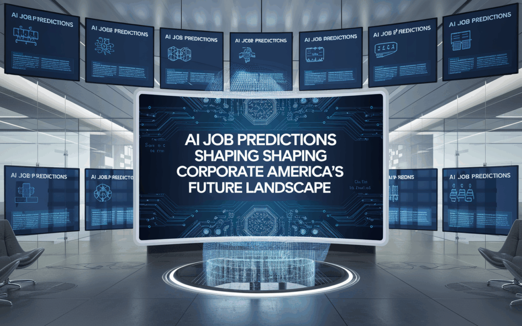 AI Job Predictions Shaping Corporate America’s Future Landscape