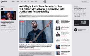 Anti-Flag’s Justin Sane Ordered to Pay 1.9 Million A Deep Dive into Justice and Accountability