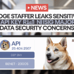DOGE Staffer Leaks Sensitive API Key Raising Major Data Security Concerns