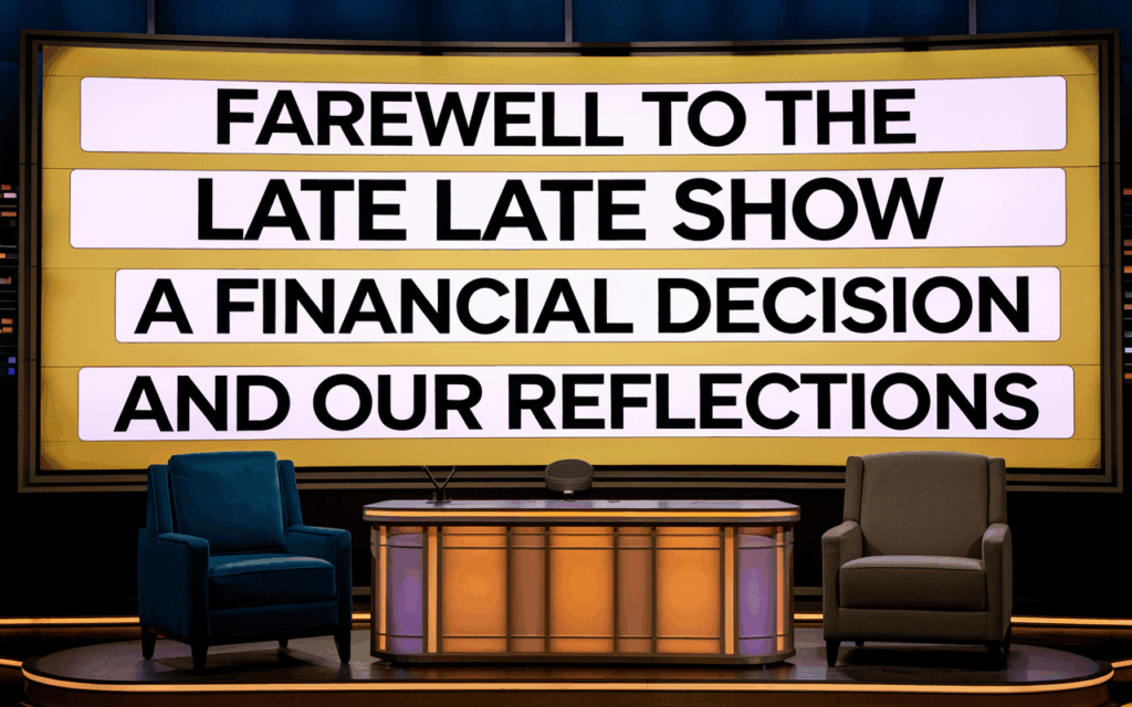 Farewell to The Late Show A Financial Decision and Our Reflections