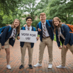 Four College Students Challenge the Status Quo with Playful Presidential Campaign