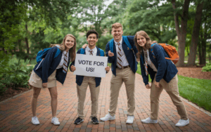 Four College Students Challenge the Status Quo with Playful Presidential Campaign