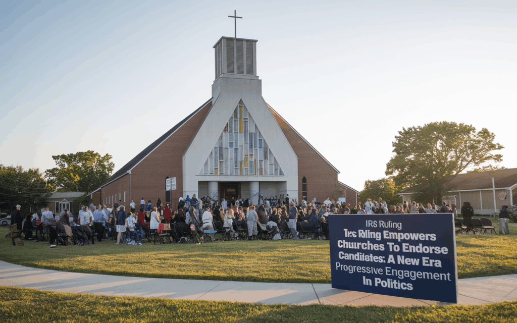 IRS Ruling Empowers Churches to Endorse Candidates: A New Era for Progressive Engagement in Politics