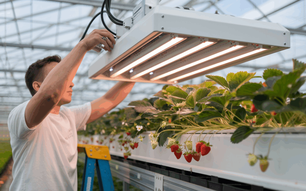 Revolutionizing Strawberry Farming: How TRIC Robotics is Leading the Way with UV Light Technology