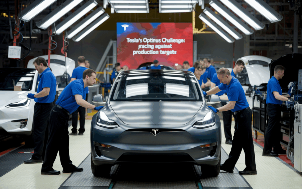 Tesla’s Optimus Challenge: Racing Against Production Targets