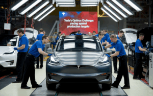 Tesla’s Optimus Challenge: Racing Against Production Targets