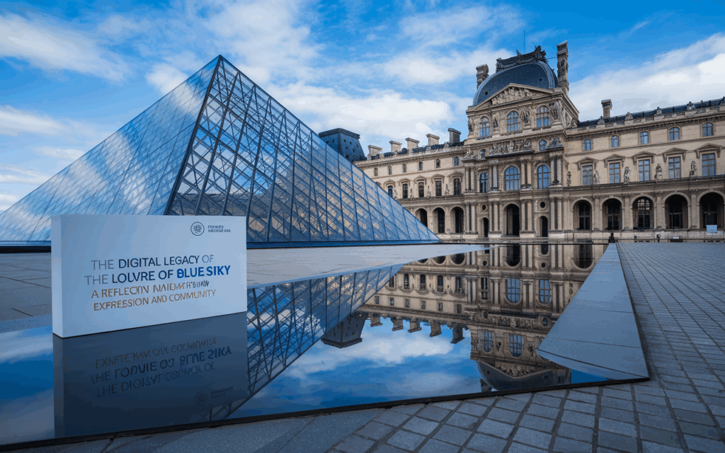 The Digital Legacy of The Louvre of Bluesky: A Reflection on Online Expression and Community