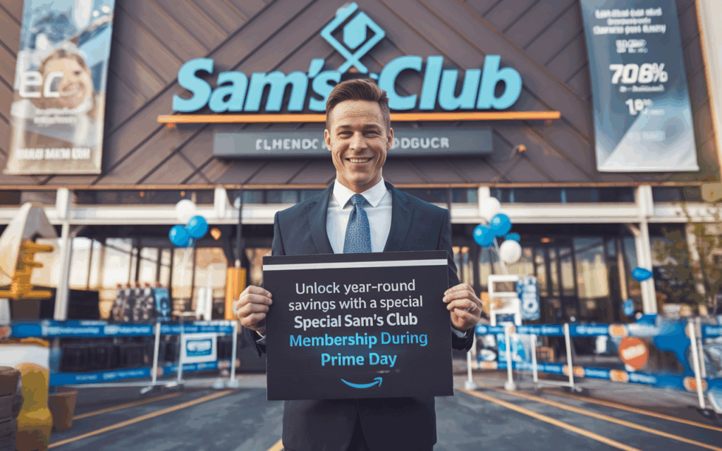 Unlock Year-Round Savings with a Special Sam’s Club Membership Deal During Prime Day