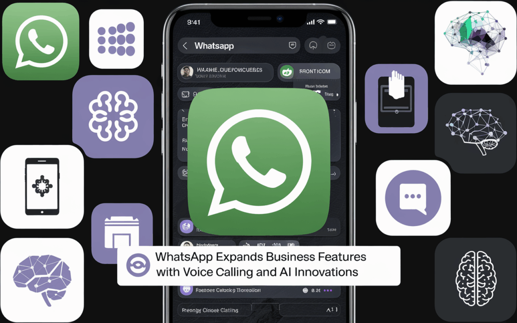 WhatsApp Expands Business Features with Voice Calling and AI Innovations
