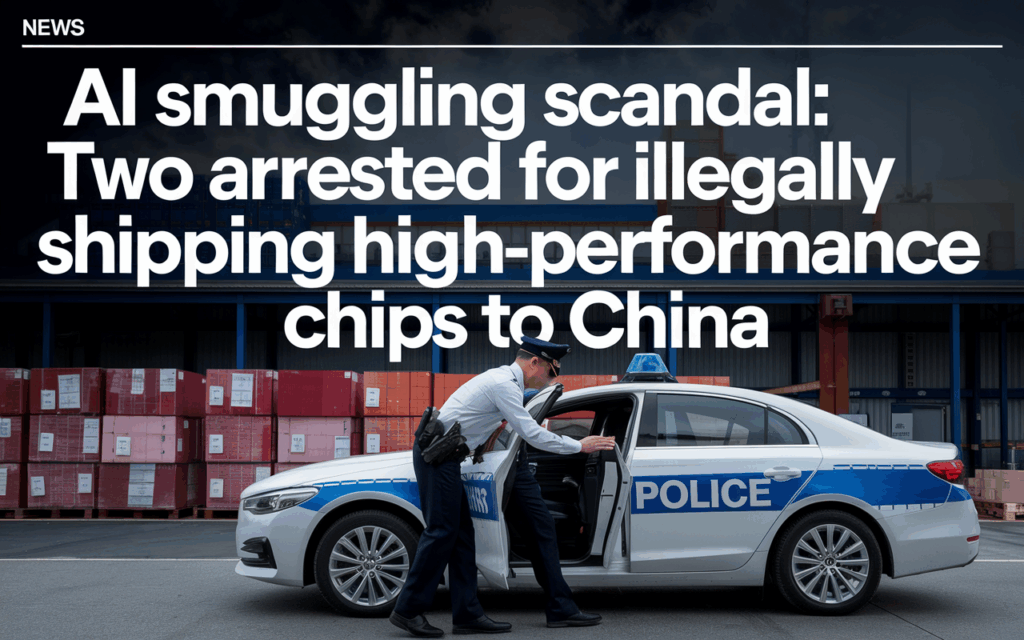 AI Smuggling Scandal: Two Arrested for Illegally Shipping High-Performance Chips to China