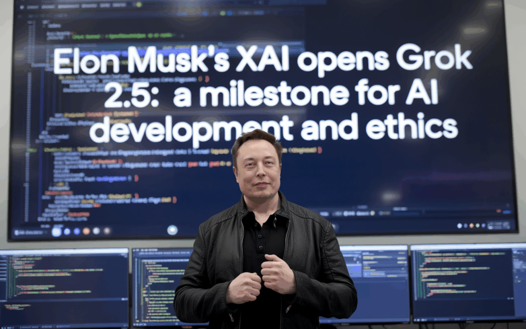 Elon Musk’s xAI Opens Grok 2.5: A Milestone for AI Development and Ethics