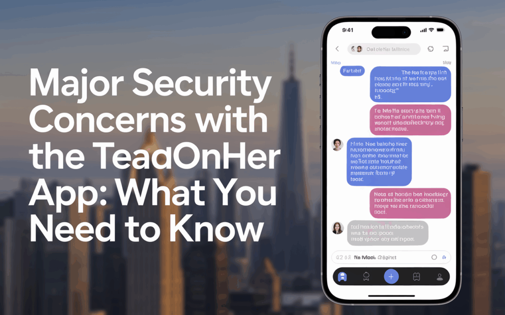 Major Security Concerns with the TeaOnHer App What You Need to Know