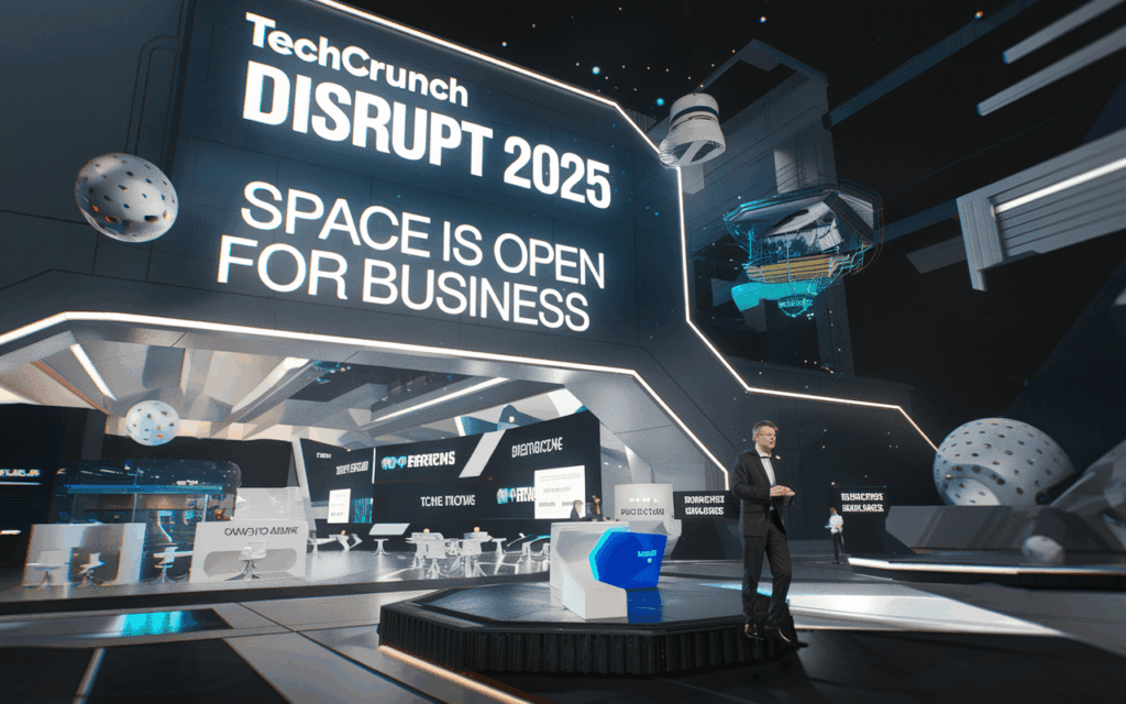 Space is Open for Business What to Expect at TechCrunch Disrupt 2025