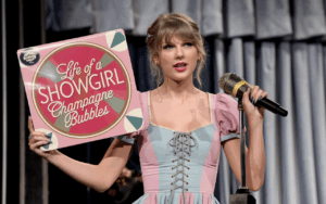 Taylor Swift Announces Limited Edition Vinyl Life of a Showgirl Champagne Bubbles