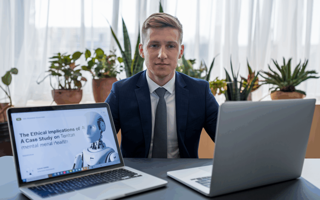 The Ethical Implications of AI: A Case Study on Technology and Mental Health