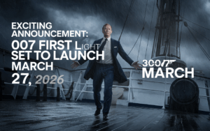 Exciting Announcement: 007 First Light Set to Launch March 27 2026