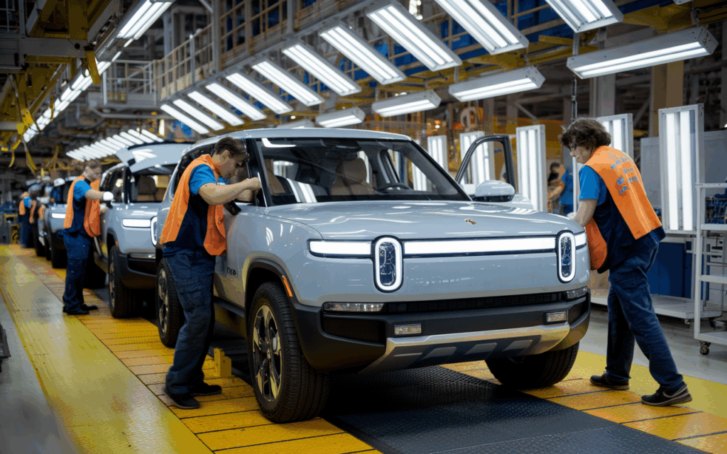 Rivian Faces Workforce Challenges Ahead of R2 SUV Launch as Market Pressures Mount